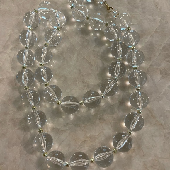 Vintage Lucite - Acrylic Bead Necklace - Picture 3 of 5